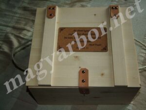 Boros Faláda 6 Bornak Feliratozással Natúr és Pácolt