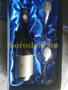 Elegáns Boros Díszdoboz 2 Borosphárral