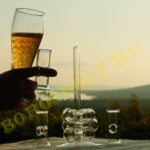 Egyujjas Pálinkáspohár Készlet Speciális Üvegtalppal