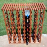 Bortartó Állvány Keményfa 48-as INGYENES SZÁLLÍTÁSSAL