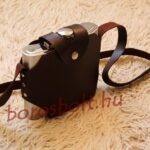 Nagy Pálinkás Flaska, Bőrtokban, 1 literes