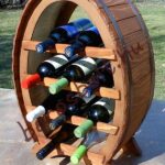 Bortartó Állvány, Hordó Alakú 10-es (Gravírozással is)