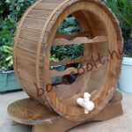 Hordó Alakú Csapos Bortartó Állvány 7-es,Gravírozva is INGYENES Szállítással