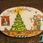 Karácsonyi Fa Ajtódísz, Kézműves