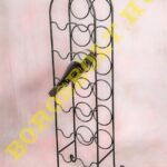 Kovácsoltvas Bortartó Állvány 12 Palacknak