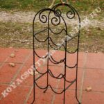 Kovácsoltvas Bortartó Állvány 8-as,Kézműves Termék