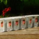 6 db-os Címeres Pálinkás Stampedli