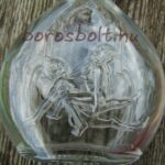 Üvegpalack Kámaszútrás Mintával 0,5L