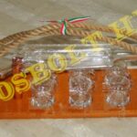 Pálinkás Készlet Vadászoknak Egyedi Feliratozással