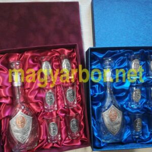 Pálinkás Készlet Magyar Címeres