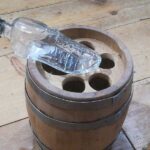 Pálinkás Készlet Használt Hordóból Focicsuka Üveggel